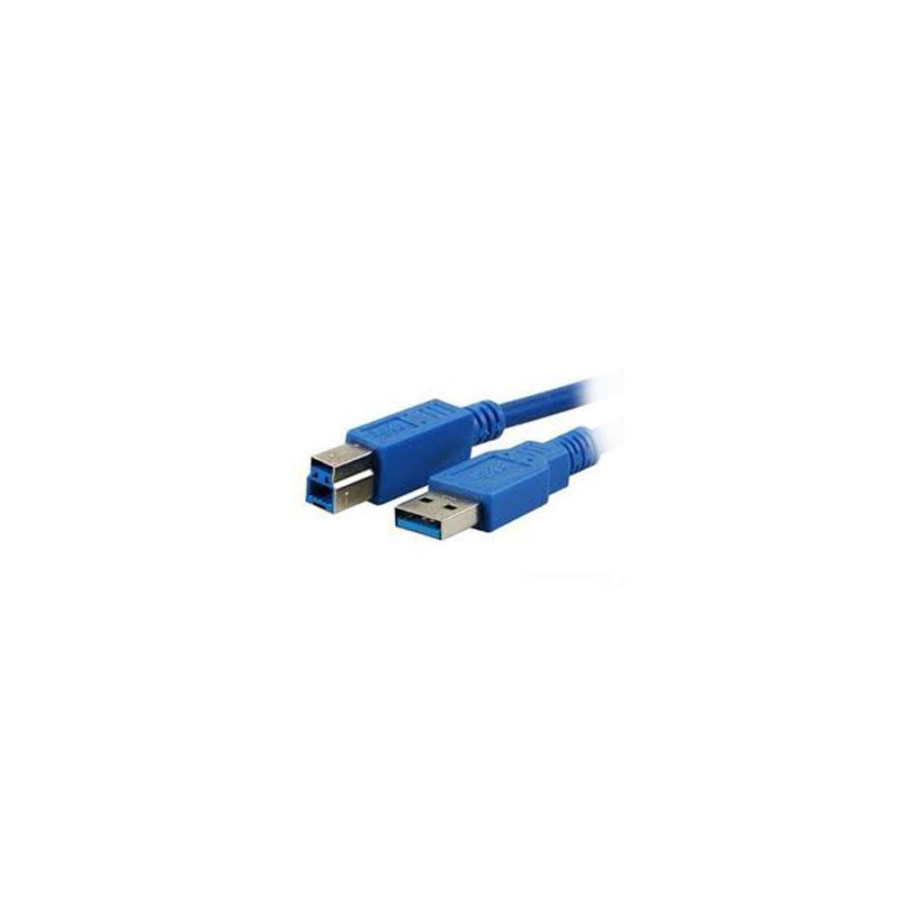 Καλώδιο MediaRange USB 3.0 AM/BM 5.0M Blue (MRCS150)