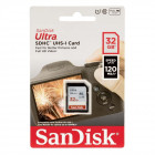 Sandisk Ultra® SDHC & SDXC UHS-I Memory Card 32GB (SDSDUN4-032G-GN6IN) (SANSDSDUN4-032G-GN6IN)