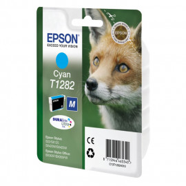 Epson Μελάνι Inkjet T1282 Cyan (C13T12824012) (EPST128240)