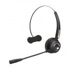 MediaRange Wireless mono headset with microphone, 180mAh battery, black (MROS305)