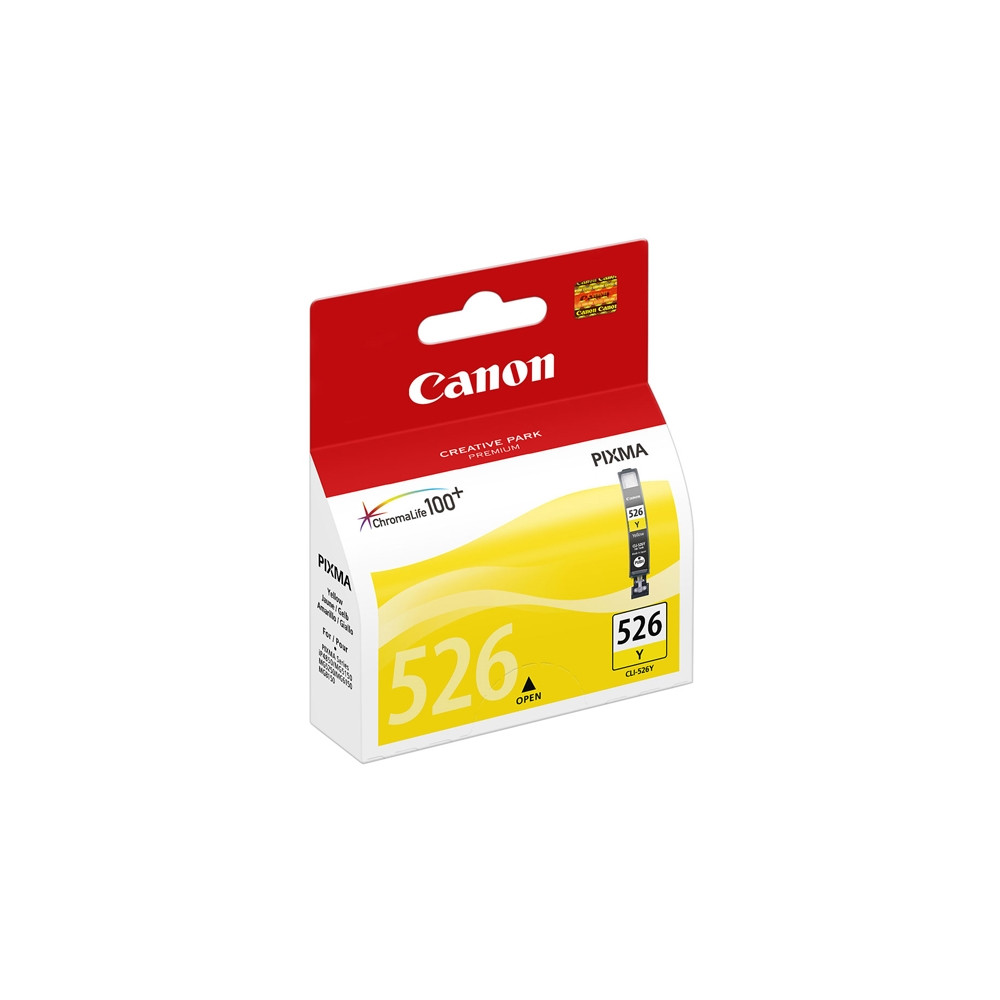 Canon Μελάνι Inkjet CLI-526Y Yellow (4543B001) (CANCLI-526Y)