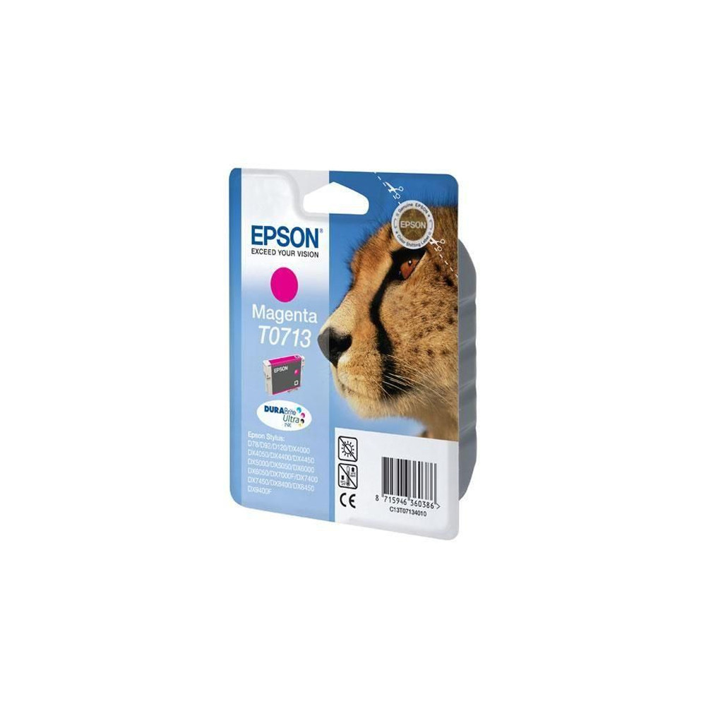 Epson Μελάνι Inkjet T0713 Magenta (C13T07134012) (EPST071340)