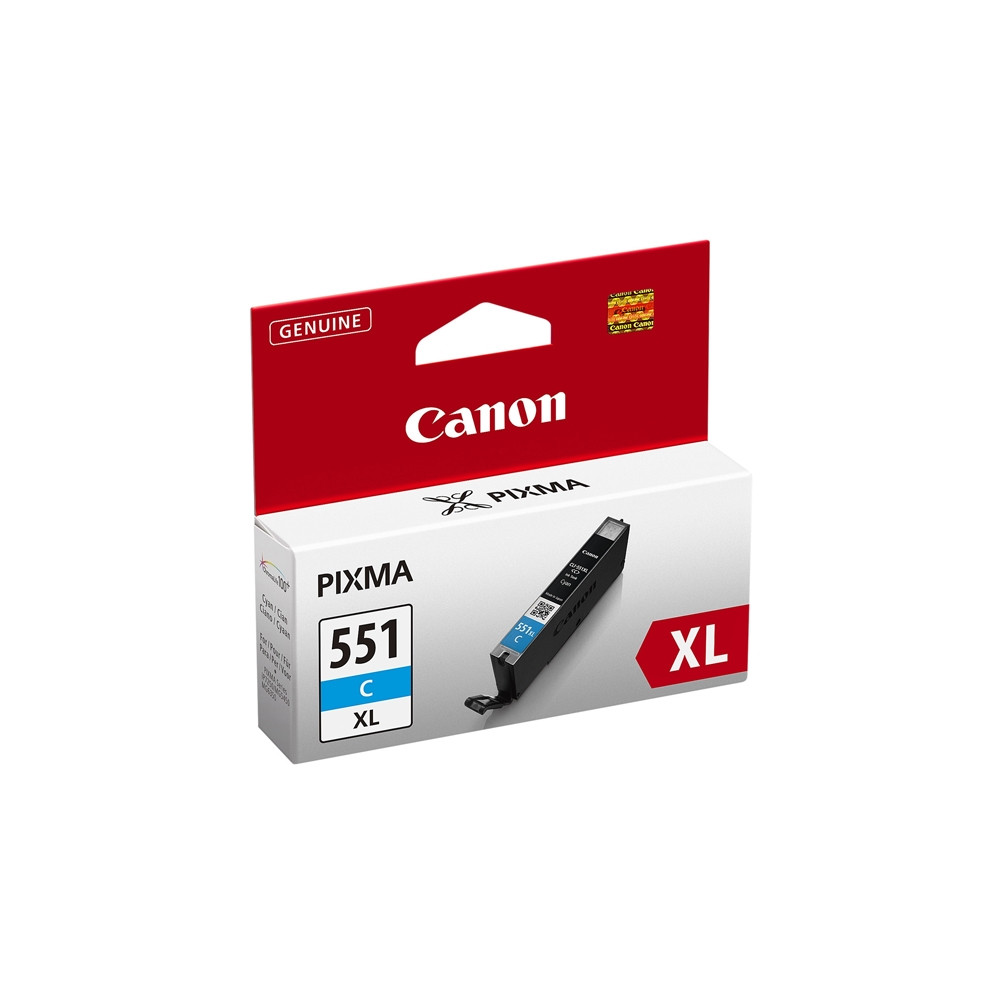 Canon Μελάνι Inkjet CLI-551C XL Cyan (6444B001) (CANCLI-551CXL)