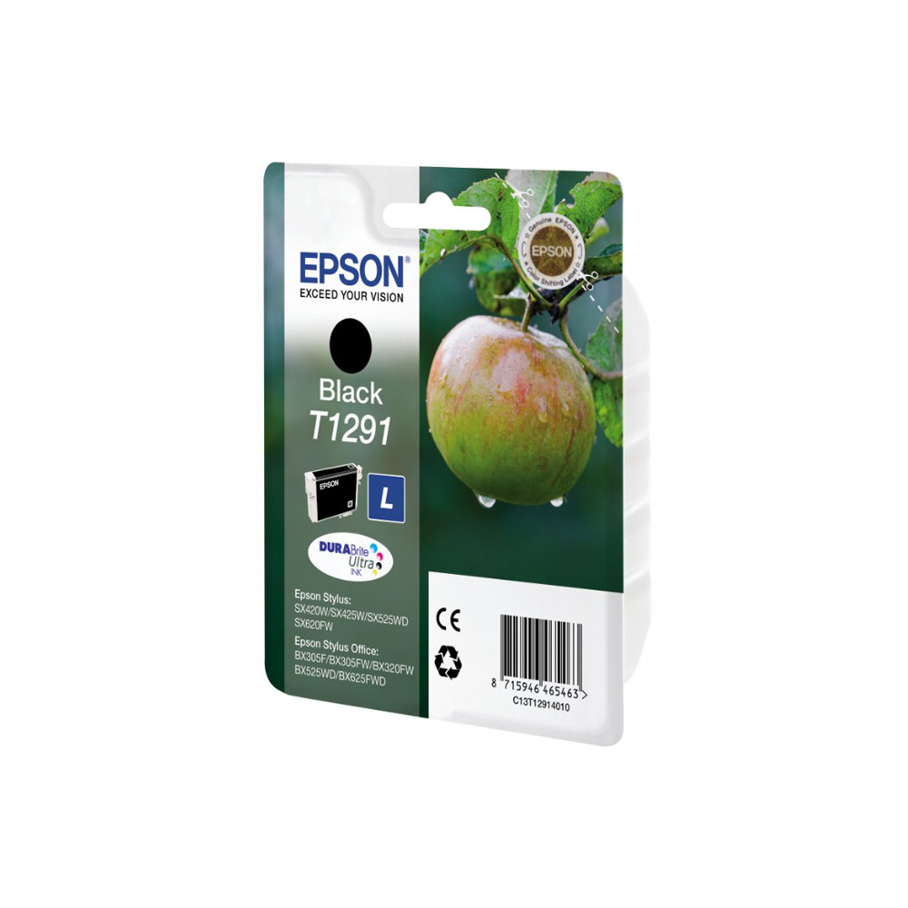 Epson Μελάνι Inkjet T1291 Black (C13T12914012) (EPST129140)