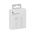 Apple Charge Cable USB-C male - Lightning Λευκό 1m (MX0K2ZM/A) (APPMX0K2ZM/A)