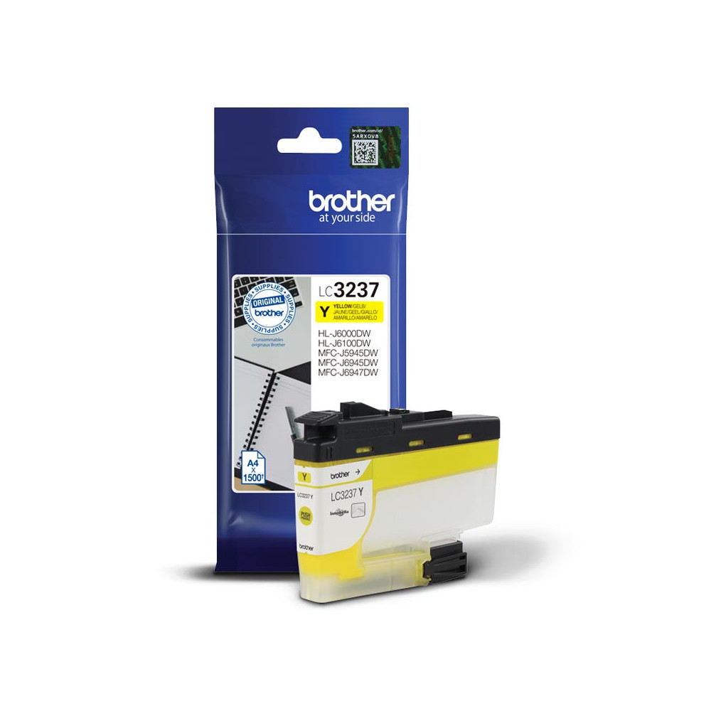 Brother Μελάνι Inkjet LC-3237Y Yellow (LC-3237Y) (BRO-LC-3237Y)