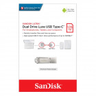 SanDisk Ultra Dual Drive Luxe USB 3.1 Type-C 128GB (SDDDC4-128G-G46) (SANSDDDC4-128G-G46)