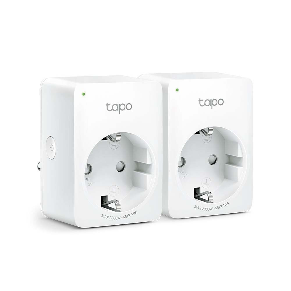 TP-LINK Mini Smart Wi-Fi Socket Tapo P100(2-pack) (TPP100(2-PACK)) (TAPO P100(2-PACK))