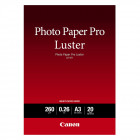 Φωτογραφικό Χαρτί Pro Luster CANON A3 Semi Glossy 260g/m² 20 Φύλλα (6211B007) (CAN-LU-101A3)