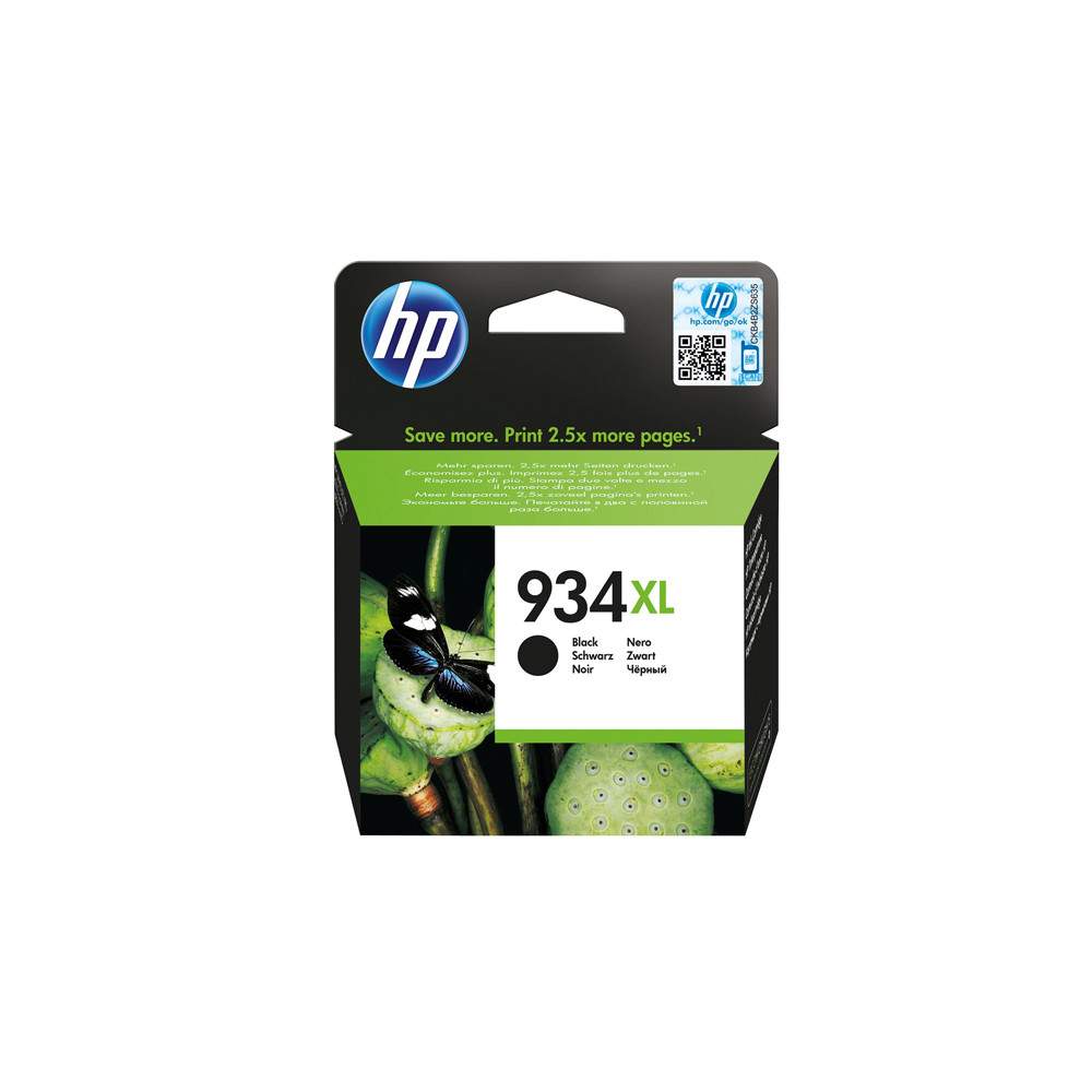 HP Μελάνι Inkjet No.934XL Black (C2P23AE) (HPC2P23AE)