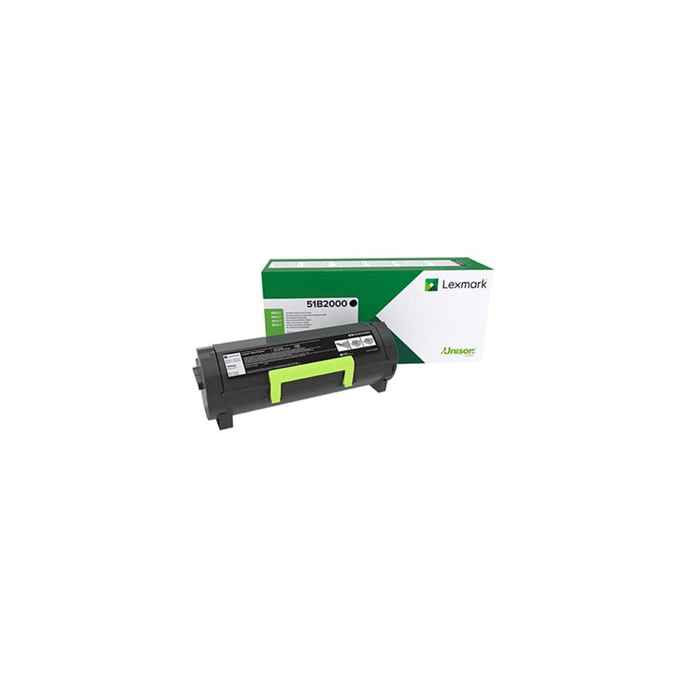 LEXMARK MS/MX317/417/517/617 TONER BLACK 2.5K (51B2000) (LEX51B2000)