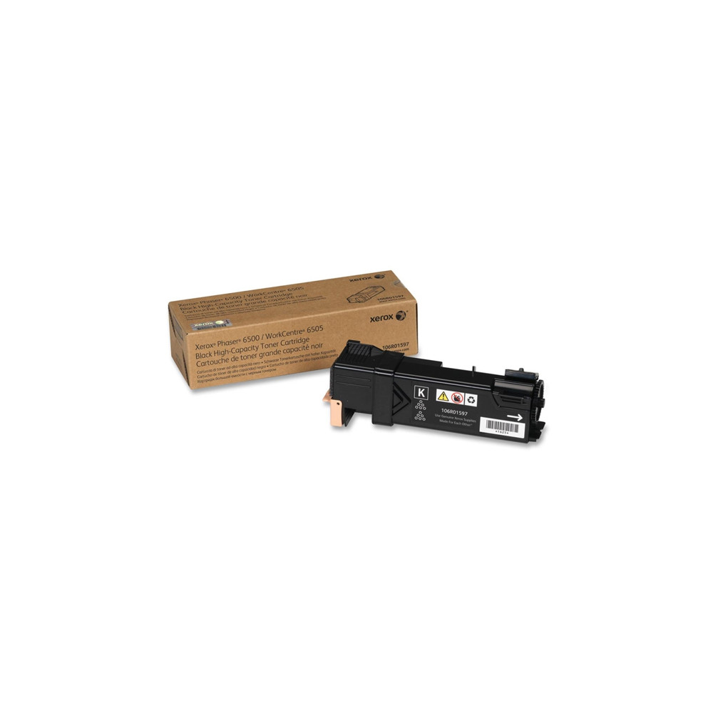 XEROX PHASER 6500, WC 6505 BLK TONER (3k) (106R01597) (XER106R01597)