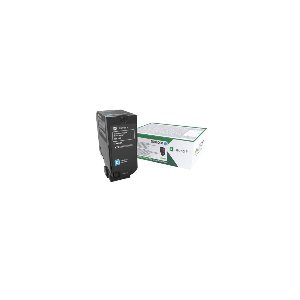 LEXMARK CS727/CS728/CX728 TONER CYAN 10K (75B20C0) (LEX75B20C0)