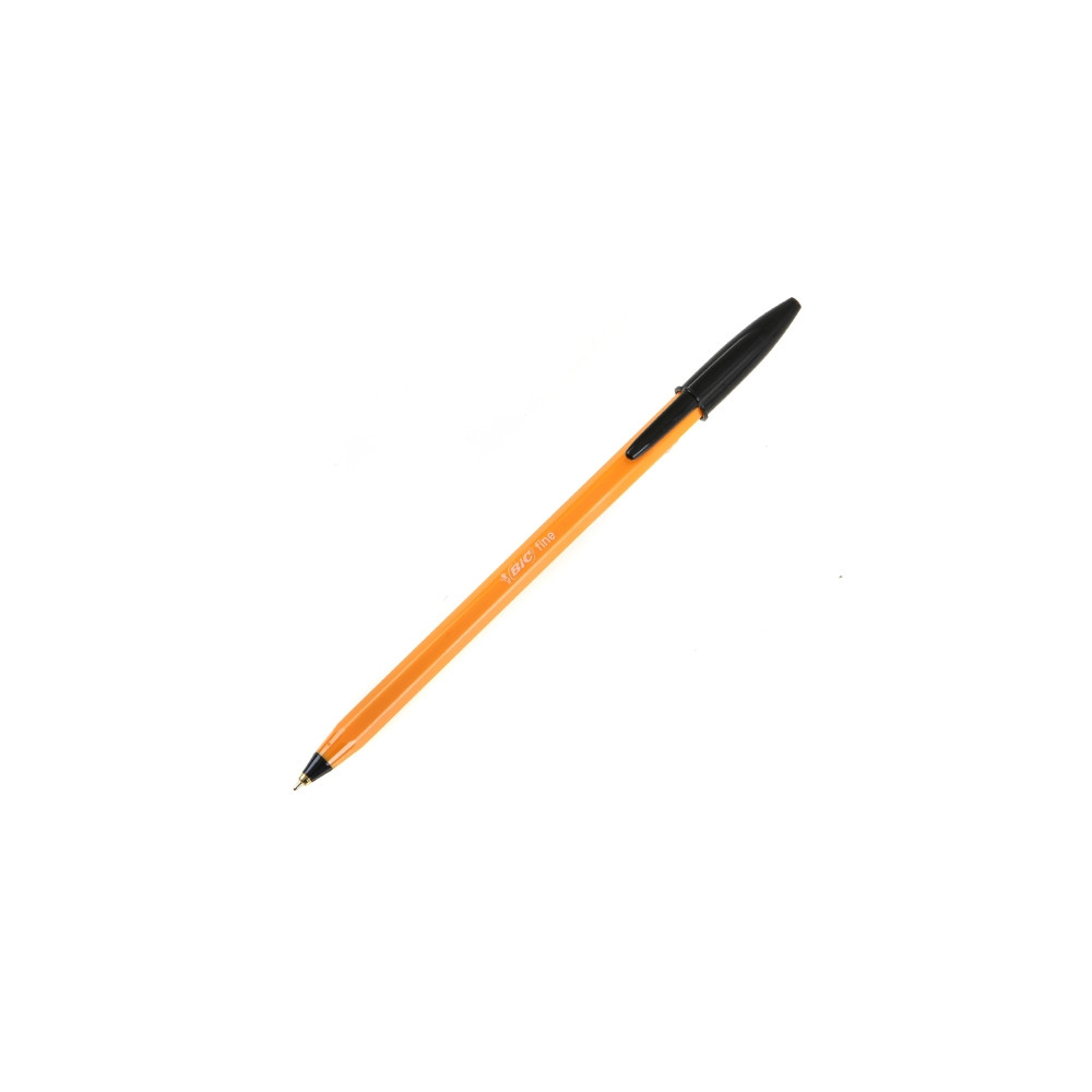 Στυλό Διαρκείας BIC Orange Fine 0.8 mm (Μαύρο) (110114) (BIC110114FBK)