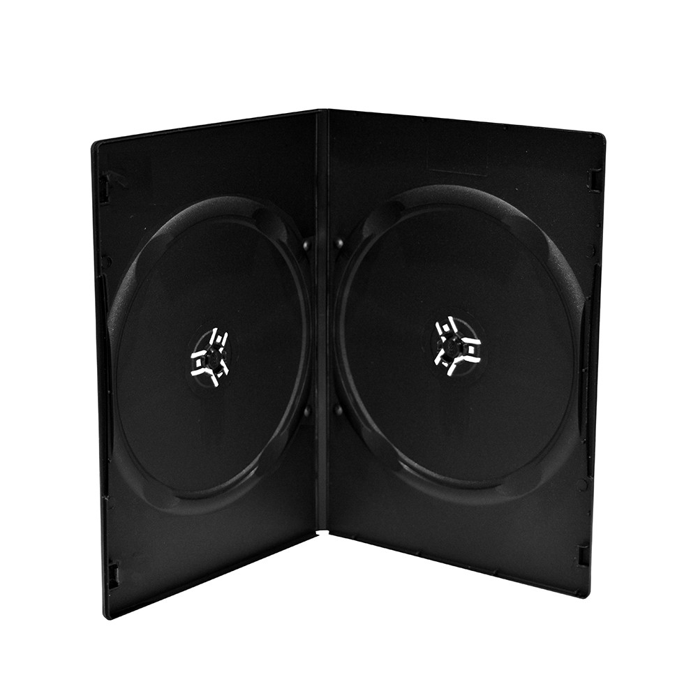 MediaRange DVD Slimcase for 2 discs 7mm Black (MRBOX14-7-100)