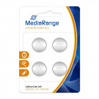 Μπαταρία Λιθίου MediaRange Coin Cells CR2025 3V (4 Pack) (MRBAT131)