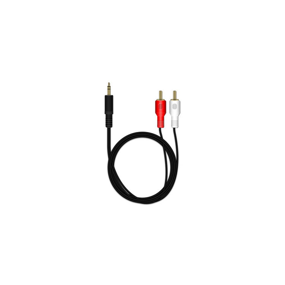 Καλώδιο MediaRange RCA/Stereo Jack connection cable 3.5mm., 1.0M Black (MRCS164)