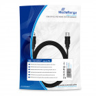 Καλώδιο MediaRange USB 2.0 Extension AM/AF 3.0M Black (MRCS111)