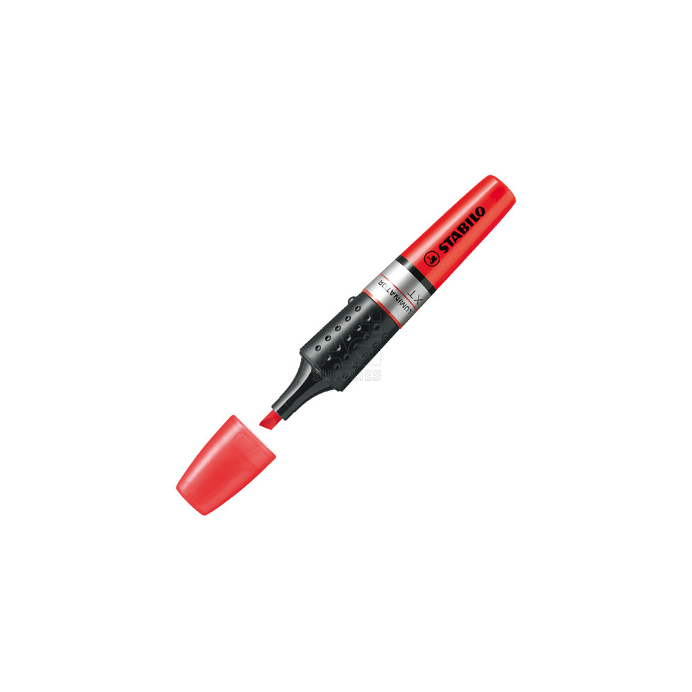 Μαρκαδόρος Υπογράμμισης STABILO LUMINATOR 71/40 2 - 5 mm (Κόκκινο) ( 71/40) (STB7140R)