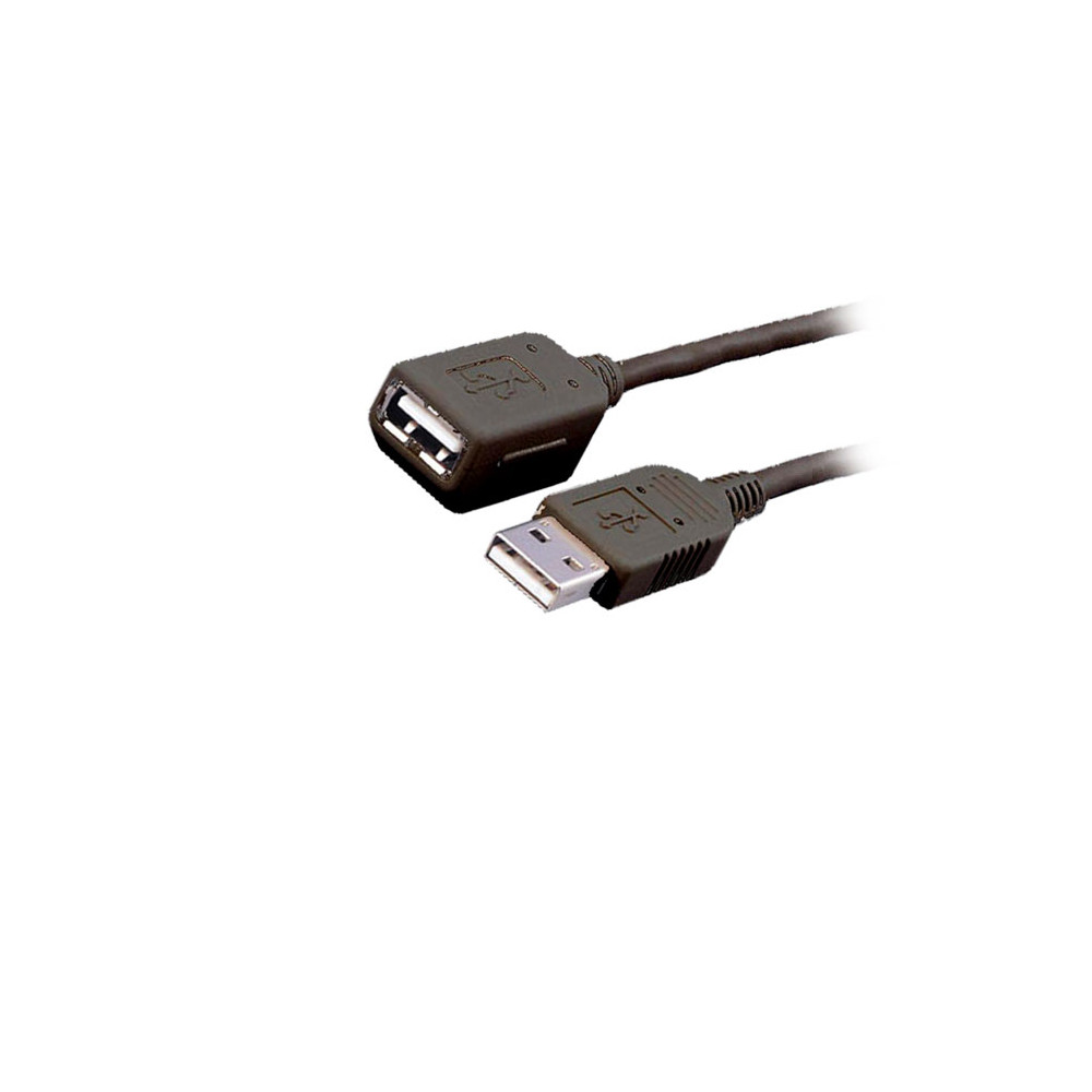 Καλώδιο MediaRange USB 2.0 Extension AM/AF 5.0M Black (MRCS108)