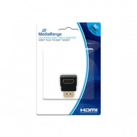 MediaRange HDMI High Speed Angle Adaptor, Black (MRCS166)