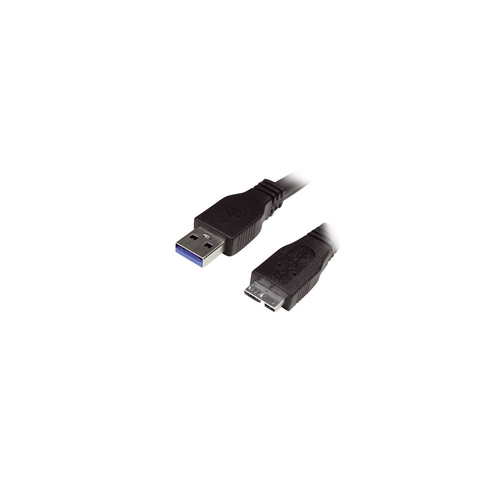 Καλώδιο MediaRange USB 3.0 A plug/Micro-USB 3.0 B plug 1.0M Black (MRCS153)