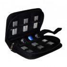 MediaRange Media Storage Wallet for 6 USB Flashdrives & 3 SD Memory Cards Nylon Black (MRBOX98)