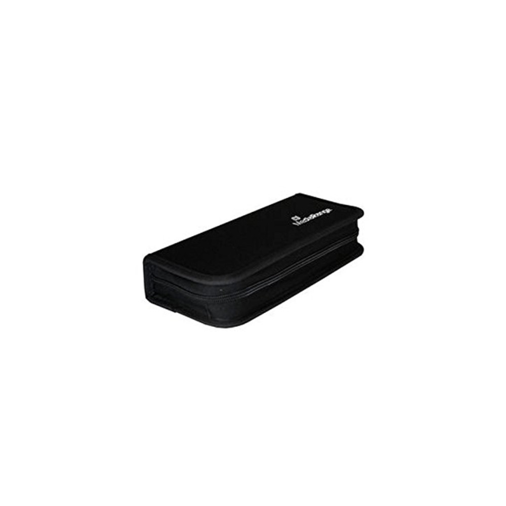MediaRange Media Storage Wallet for 10 USB Flashdrives & 5 SD Memory Cards Nylon Black (MRBOX99)