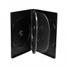 MediaRange DVD Case for 5 discs 22mm Black Pack 5 (MRBOX35-5)