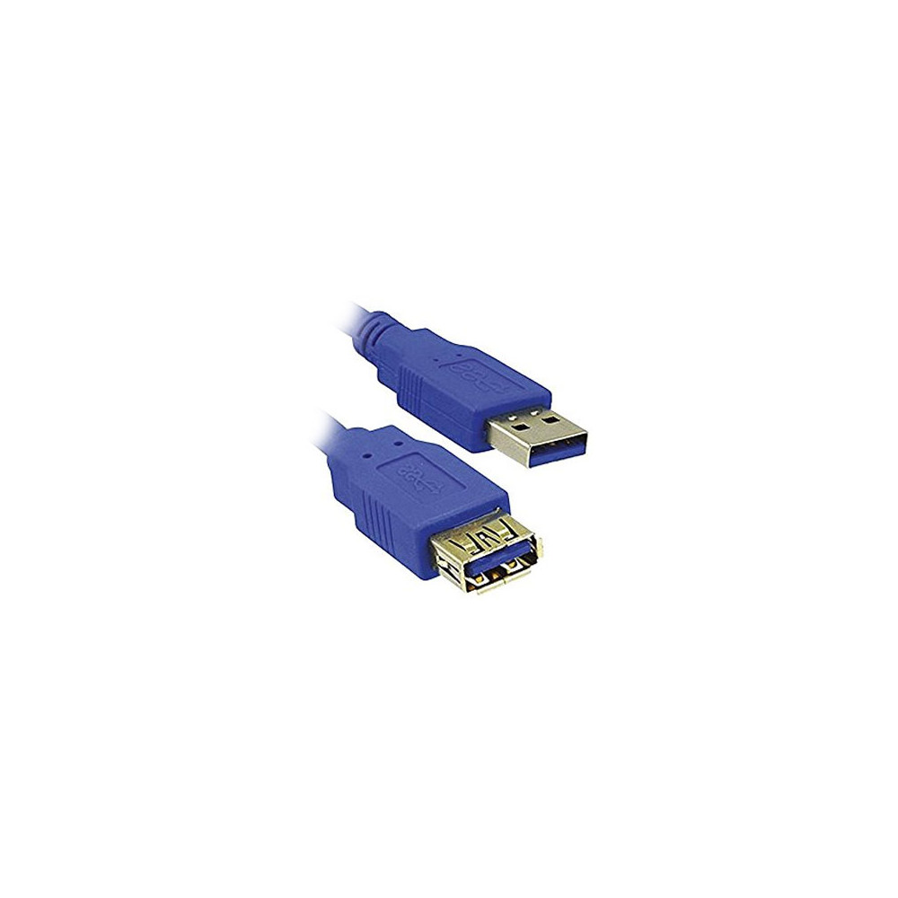 Καλώδιο MediaRange USB 3.0 Extension AM/AF 1.8M Blue (MRCS151)