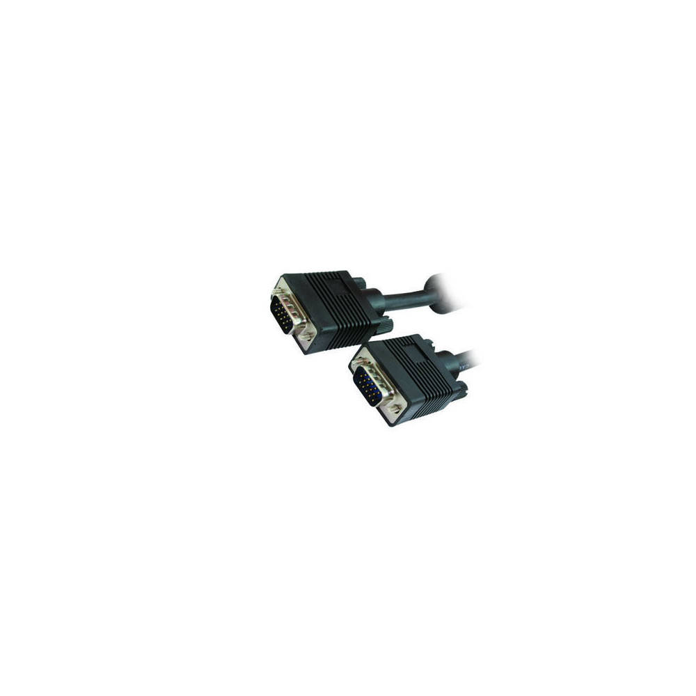 Καλώδιο MediaRange SVGA Monitor VGA plug/VGA socket 1.8M Black (MRCS148)