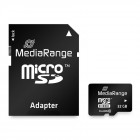 MediaRange Micro SDHC Class 10 With SD Adaptor 32 GB (High Capacity) (MR959)