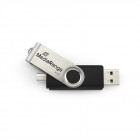 MediaRange USB combo flash drive with micro USB (OTG) plug, 16GB (MR931-2)